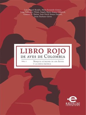 cover image of Libro rojo de aves de Colombia